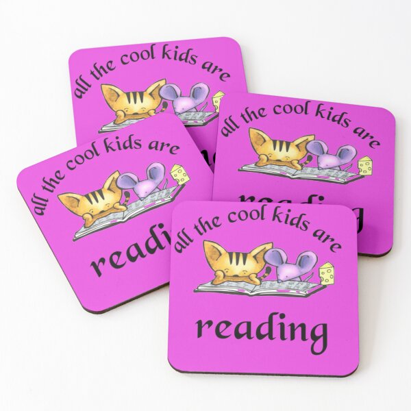 Artikelvorschau, Alle coolen Kids lesen Sticker entworfen und verkauft von shopghita45.