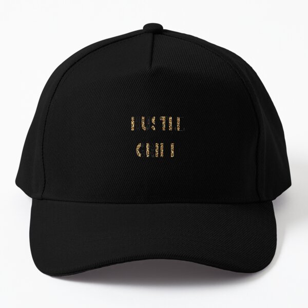 Hustle and Grind - Leopard and Boho Baseball Cap