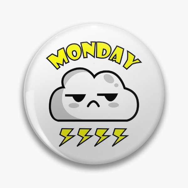 Item preview, Bad Monday Cloudy Kawaii designed and sold by DAFIN.