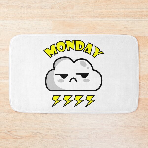 Item preview, Bad Monday Cloudy Kawaii designed and sold by DAFIN.