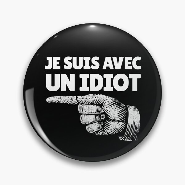Artikelvorschau, Je Suis Avec Un Idiot French Finger Left I'm With Stupid Gear entworfen und verkauft von DynamicDesign.