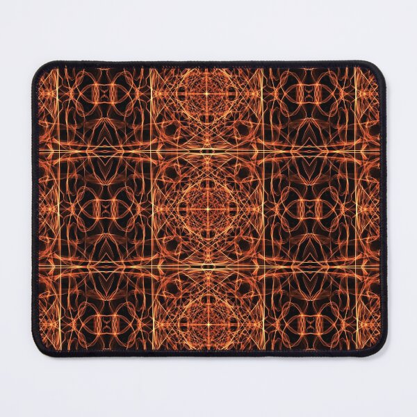 Item preview, Liquid Light Series #28 ~ Orange Abstract Fractal Pattern designed and sold by Ascension Vibrations.