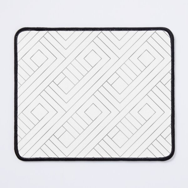 Item preview, Modern Soft Grey Silver Geometric  Pattern With Silver Shimmer designed and sold by Vic Torys ☆.