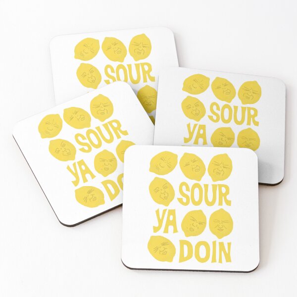 Item preview, Sour Lemons Pun designed and sold by Amy Hadden.