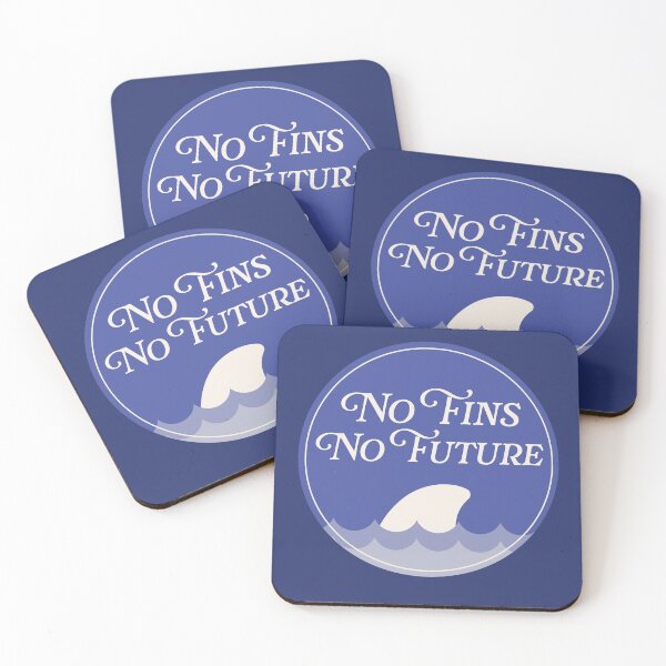 Item preview, No Fins No Future Shark Lover Save Sharks Protect Ocean Life designed and sold by gkao.