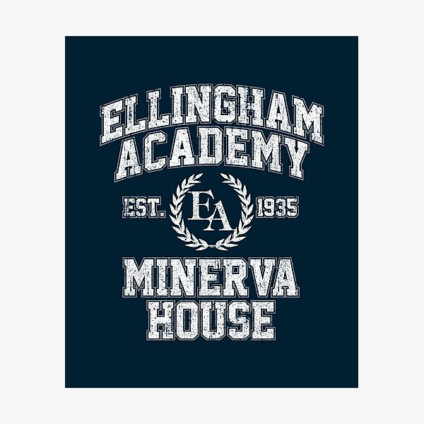 "Ellingham Academy Minerva House" Photographic Print by huckblade