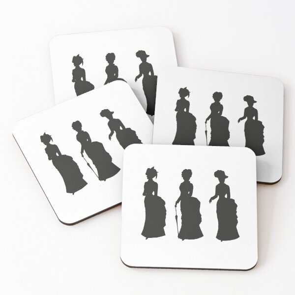 Item preview, Fashion History Silhouette 1880s Timeline designed and sold by MariOyama.