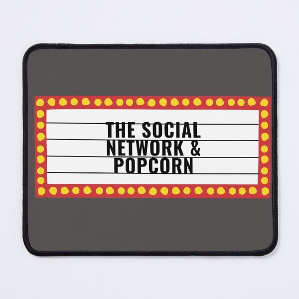 Item preview, The Social Network and popcorn | Coding/Coder movies software engineer developer programmer geek coder STEM designed and sold by brinikki.