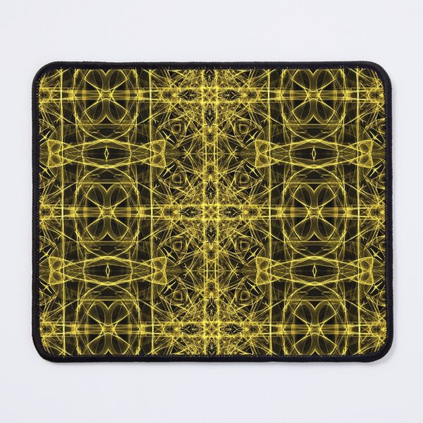 Item preview, Liquid Light Series #29 ~ Yellow Abstract Fractal Pattern designed and sold by Ascension Vibrations.