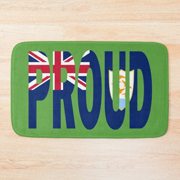 Item preview, Anguilla Flag Design in The Word Proud - BVI - Soca Mode designed and sold by Soca-Mode.
