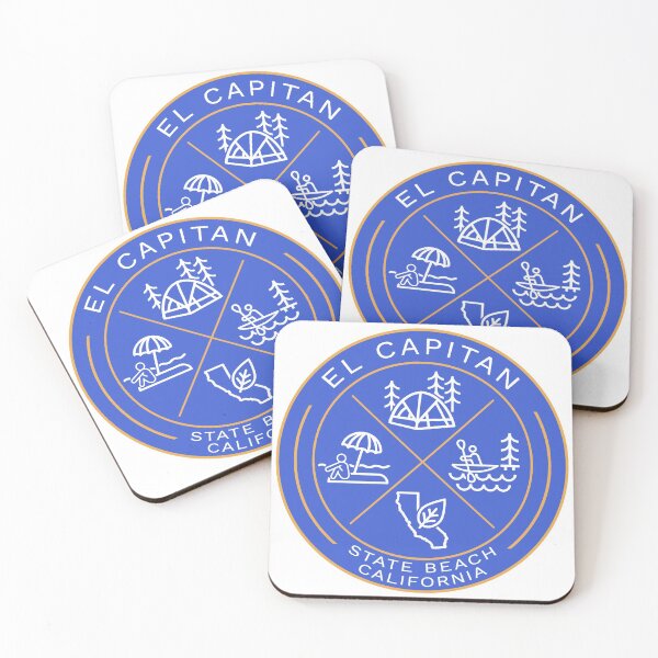 Item preview, El Capitan State Beach Heraldic Logo designed and sold by VanyaKar.