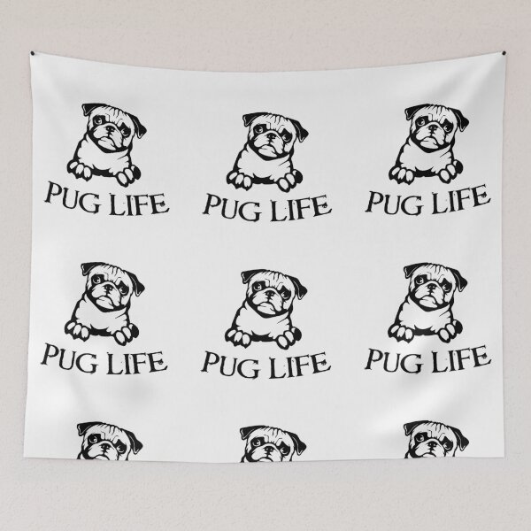 Item preview, pug life designed and sold by lyboogie.
