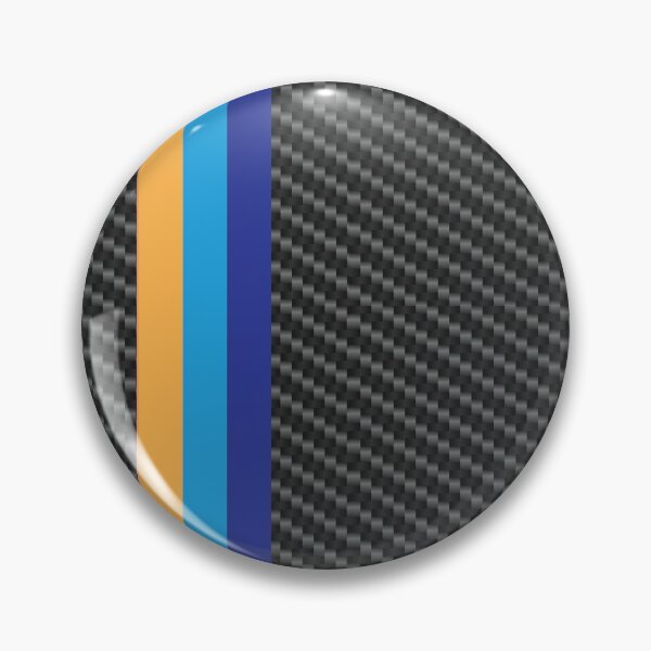 Item preview, Carbon Fiber Gold and Blue Racing Lines designed and sold by carole541.