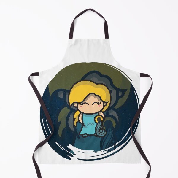 Item preview, Kawaii Aquarius Zodiac designed and sold by andriandesain.
