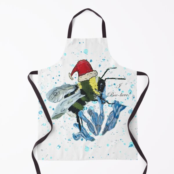 Item preview, The Christmas Bumble Bee - I Bee-lieve - Santa hat bee designed and sold by CJSCRAFTS.