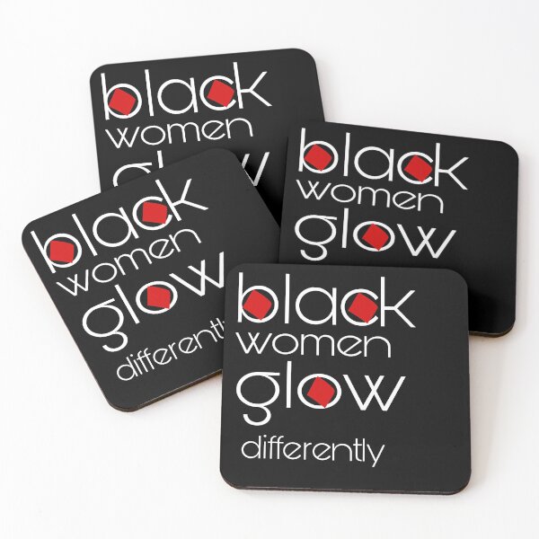 Item preview, black women glow differently designed and sold by SNOW WHITE.