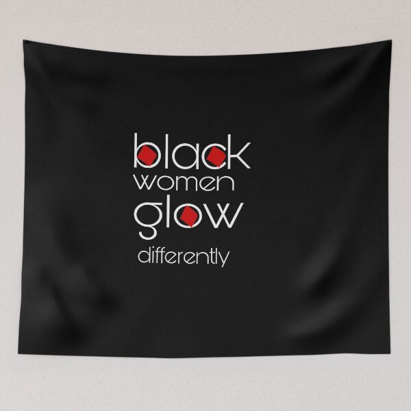 Item preview, black women glow differently designed and sold by SNOW WHITE.