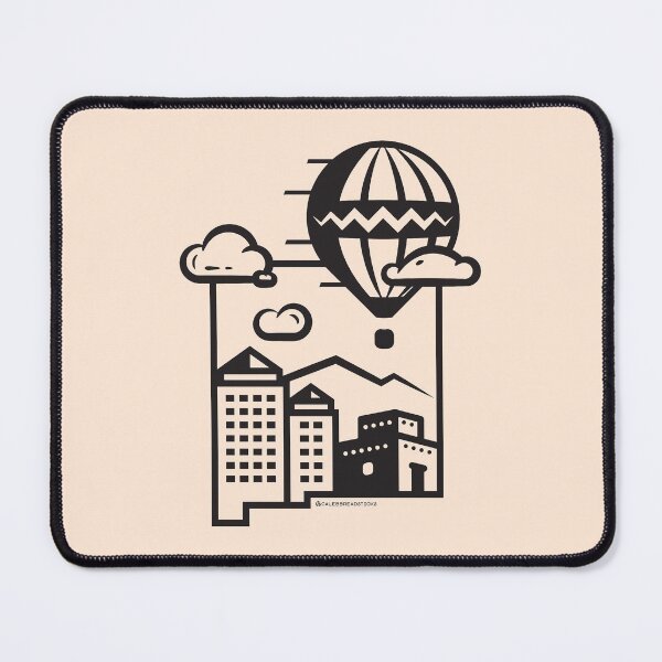 Item preview, Hot Air Balloon over Albuquerque, New Mexico designed and sold by Caleb Brenden.
