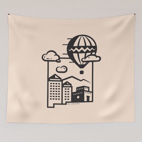Item preview, Hot Air Balloon over Albuquerque, New Mexico designed and sold by Caleb Brenden.