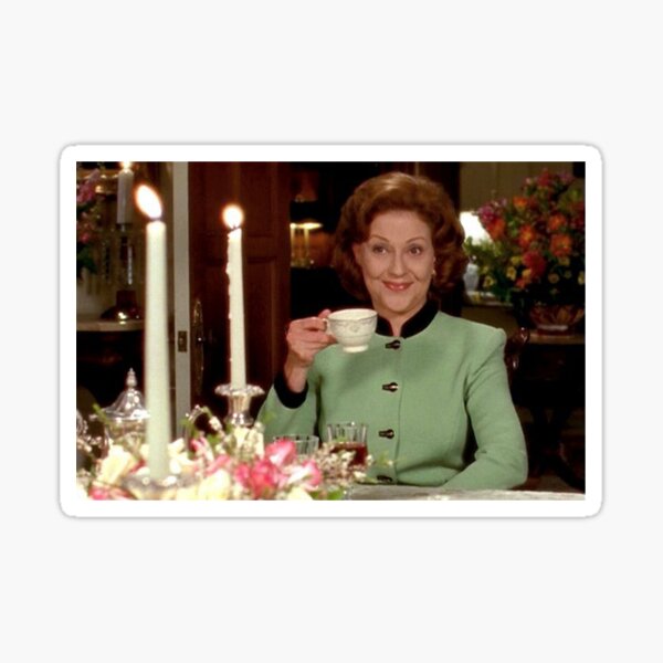 Vista previa del artículo con la obra «Pegatina con el meme de Emily Gilmore», diseñado y vendido por Miles B.