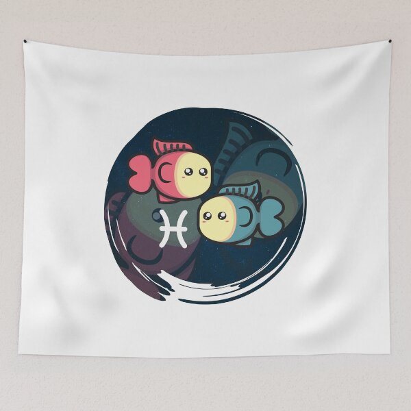 Item preview, Kawaii Pisces Zodiac designed and sold by andriandesain.