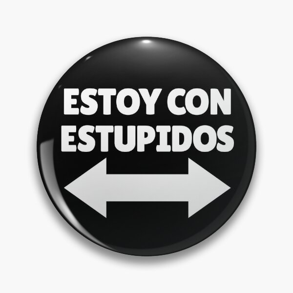 Item preview, Estoy Con Estupidos Spanish Arrows Funny I'm With Stupids Gear designed and sold by DynamicDesign.