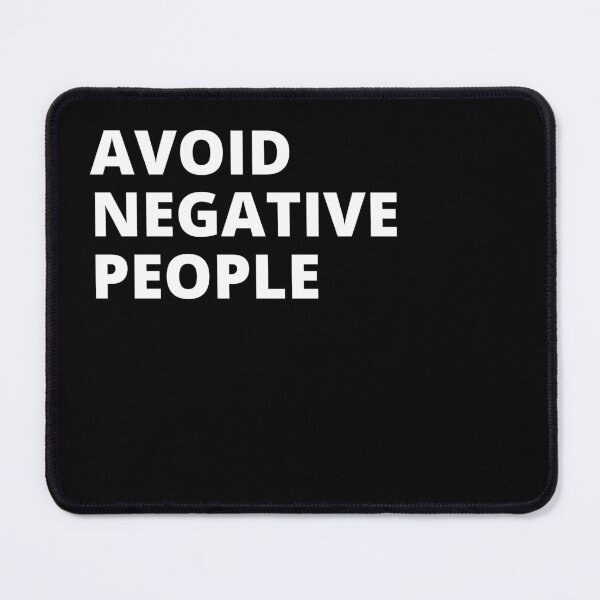Item preview, Avoid Negative People Simple graphic T-shirt design  designed and sold by JamesScottArt.