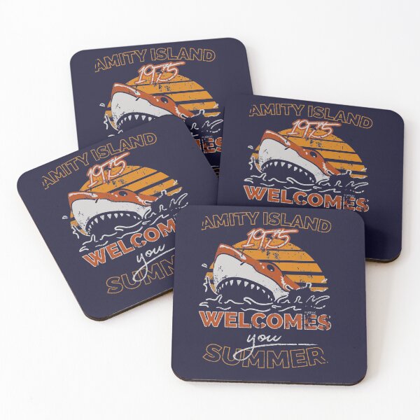 Item preview, JAWS - AMITY ISLAND WELCOMES YOU - SUMMER 1975 designed and sold by TheArtDesk.