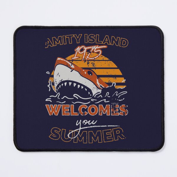 Item preview, JAWS - AMITY ISLAND WELCOMES YOU - SUMMER 1975 designed and sold by TheArtDesk.