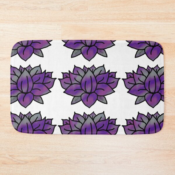 Item preview, Purple Lotus Flower Pour Paint designed and sold by doodle-mittens.