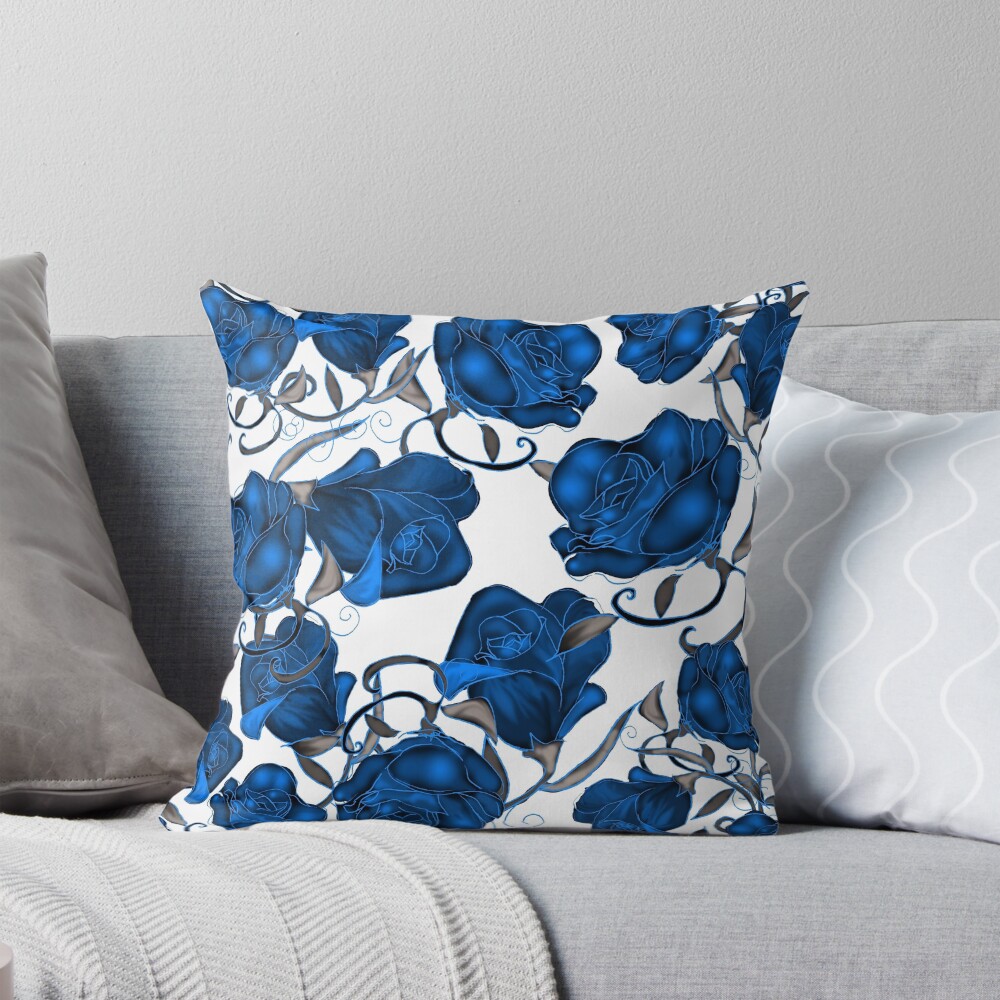 Item preview, Throw Pillow designed and sold by bloomingvine.
