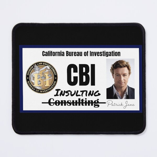 Item preview, Patrick Jane "Consulting" designed and sold by bibliophan.