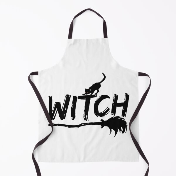 Item preview, Witch Cat Broom | Witches Scary Funny Halloween designed and sold by GravitiTees.