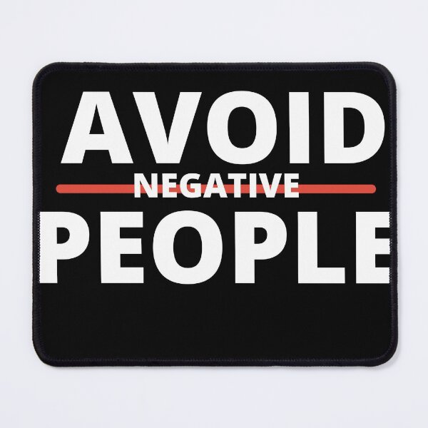Item preview, Avoid Negative people T-shirt design  designed and sold by JamesScottArt.