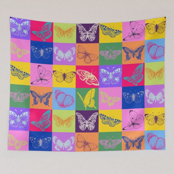 Item preview, Butterfly Pop Art Pattern. designed and sold by SalxSal.