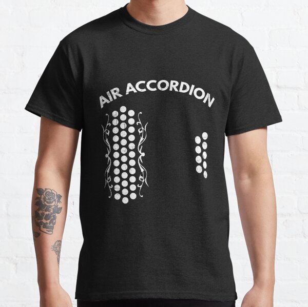 Playera estampada best sale de acordeon