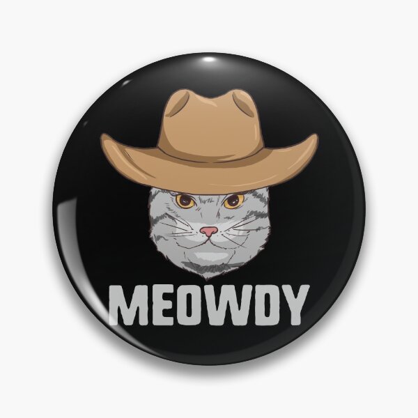 Item preview, Meowdy Cat Meow Howdy Cat Lover Cowboy Rodeo Meowdy Gear designed and sold by DynamicDesign.