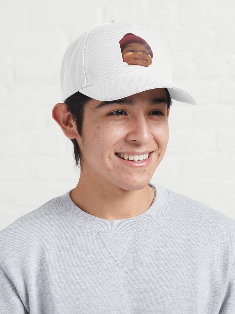 ASOS DESIGN canvas baseball cap in baby blue