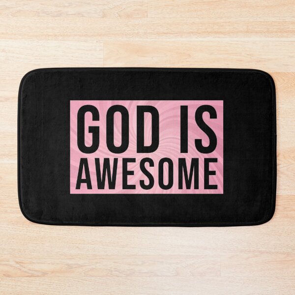 Item preview, God is Awesome - Christian Quote designed and sold by ChristianLife.