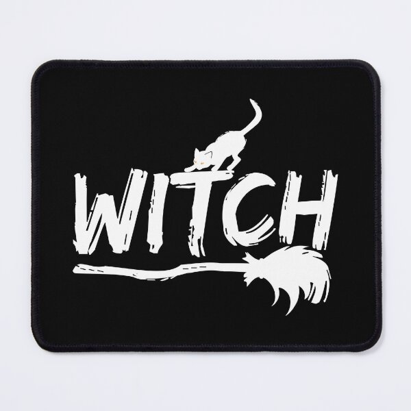 Item preview, Witch Cat Broom | Scary Witches Funny Halloween Celebrations designed and sold by GravitiTees.