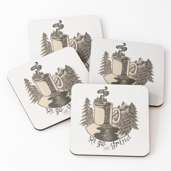 Item preview, Rise and Grind coffee waterfall designed and sold by koiboistudios.