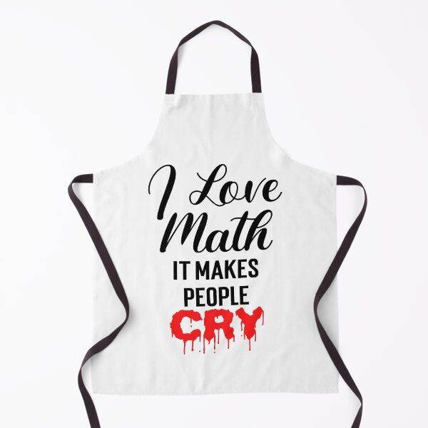 Item preview, I love math it makes people cry, I love math funny, gift for math teachers designed and sold by 732Studio.
