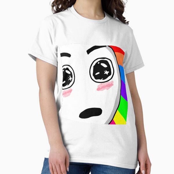 Vista previa del artículo con la obra «Cara de meme Wow», diseñado y vendido por Nathan26.