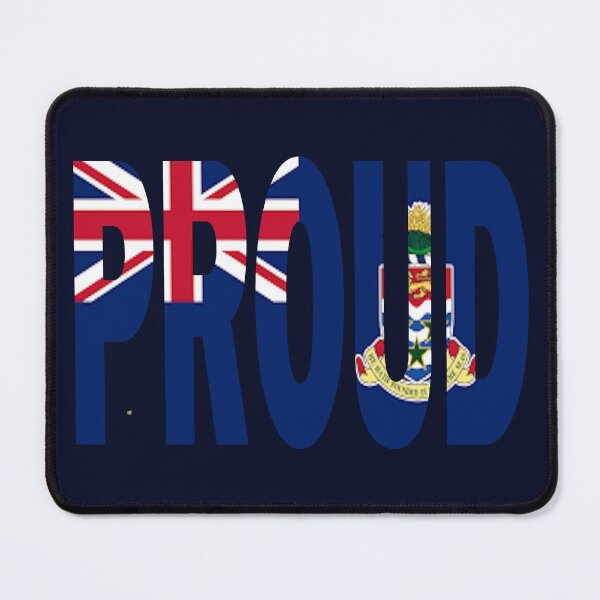 Item preview, The Cayman Islands Flag Design in The Word Proud - Soca Mode designed and sold by Soca-Mode.