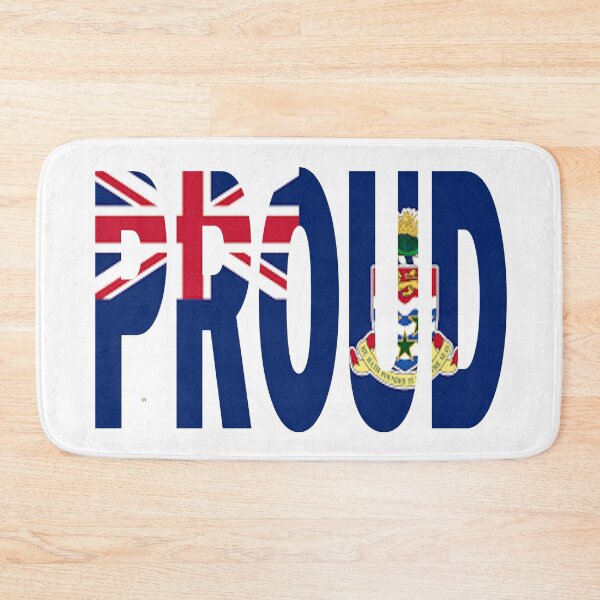 Item preview, The Cayman Islands Flag Design in The Word Proud - Soca Mode designed and sold by Soca-Mode.