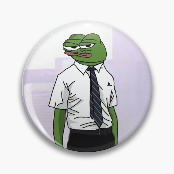 Artikelvorschau, Weißer Kragen Pepe entworfen und verkauft von Plankton Designs.