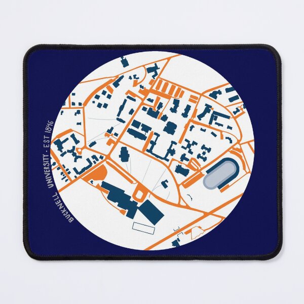 Item preview, Bucknell campus map designed and sold by briegot.