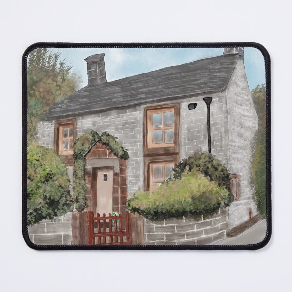 Item preview, Old house london style watercolor designed and sold by sarashzt.