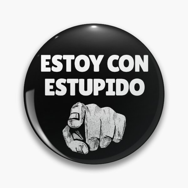 Item preview, Estoy Con Estupido Spanish Finger Point At You You're Stupid Gear designed and sold by DynamicDesign.