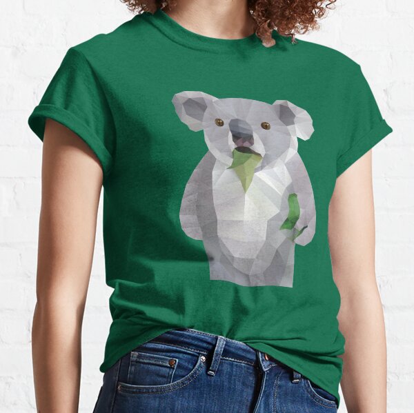Koala with Koalafication Polygon Art Classic T-Shirt